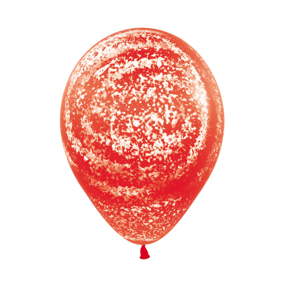 Globo Infinity Graffiti Invierno Rojo