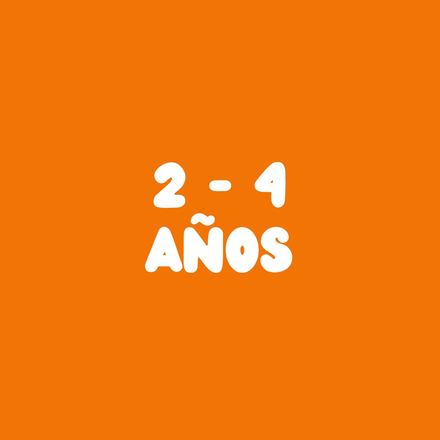 2 a 4 años