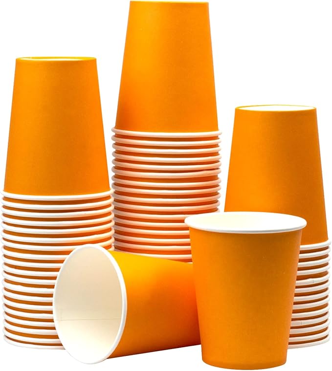 Vasos x12 Naranja