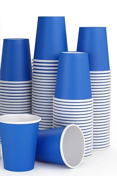 Vasos x12 Azul Rey